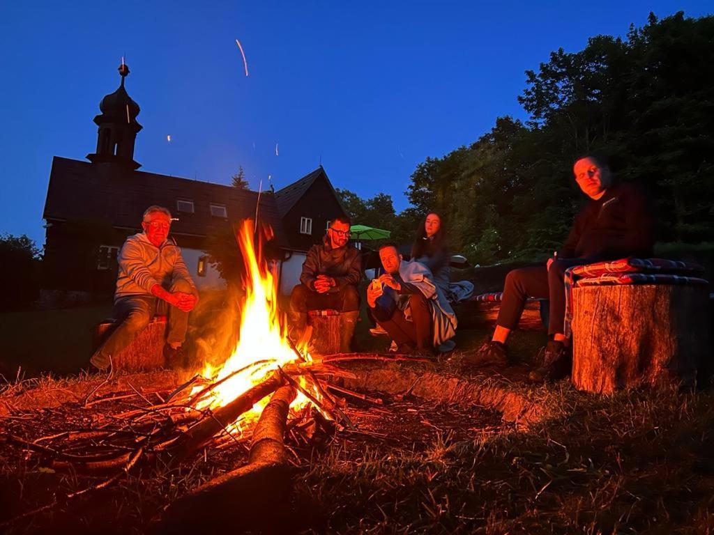 Chata Zvonecek Jiřetín pod Jedlovou المظهر الخارجي الصورة